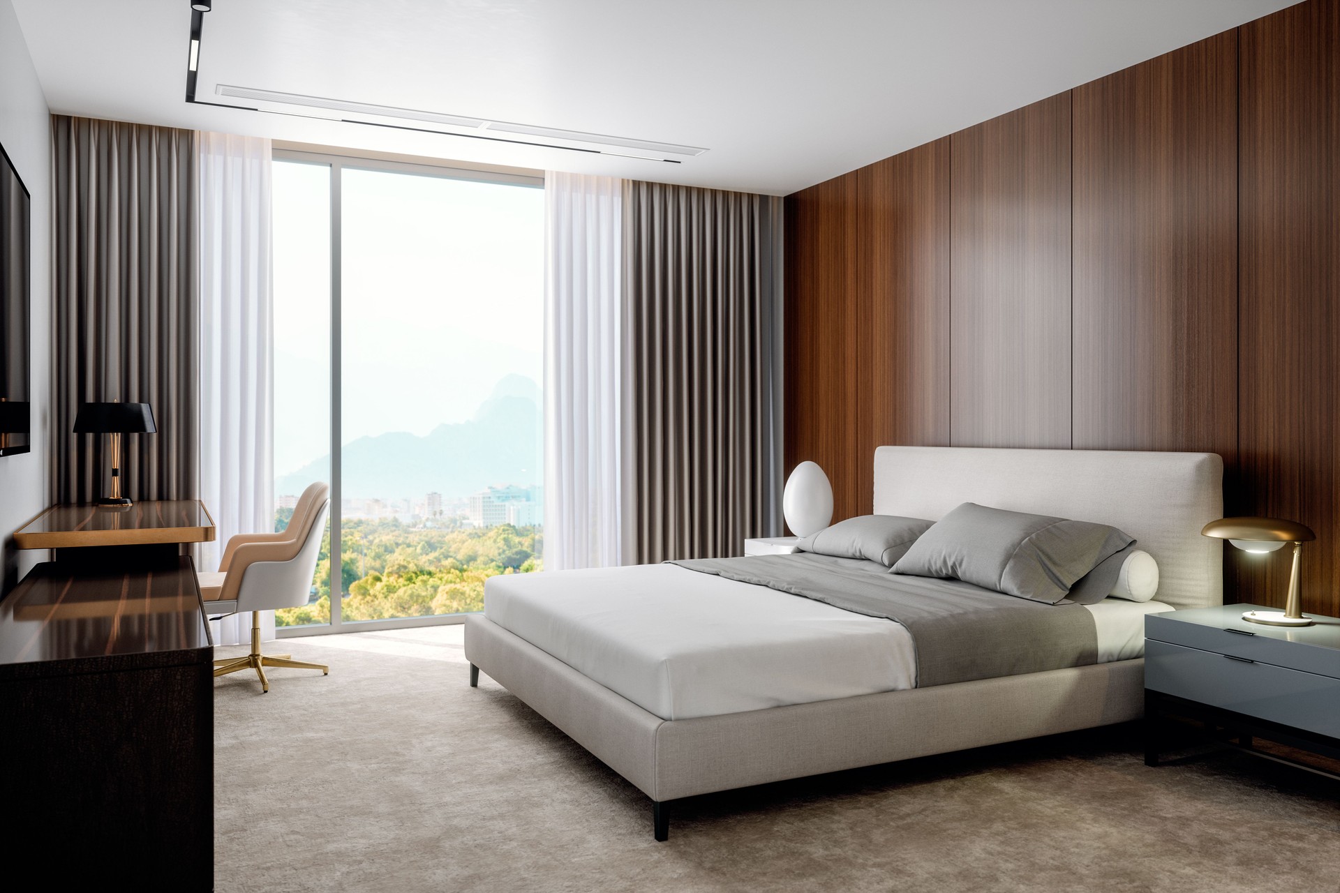 Modernes Luxus-Hotelzimmer